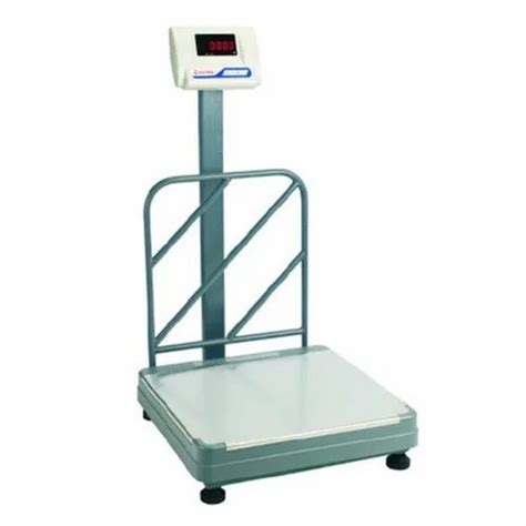 Mild Steel Digital Heavy Duty Platform Weighing Scale Capacity Kg