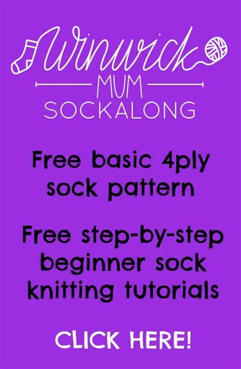 Basic Ply Dk Boot Socks Free Pattern And Tutorial Winwick Mum