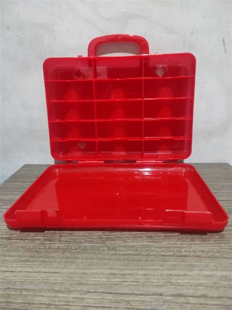 Hot Wheels Carry Case Merah Box Saja Box Hot Wheels Tempat Penyimpanan Hot Wheels Lazada