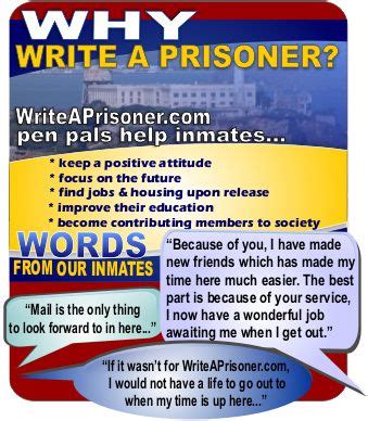 Federal Prison Pen Pals