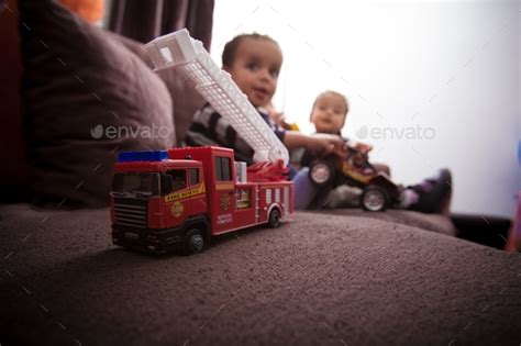 Fire engine toy Stock Photo by Lemnaouer | PhotoDune