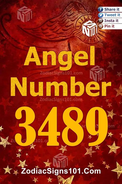 3489 Angel Number Spiritual Meaning And Significance - ZodiacSigns101
