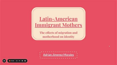 Wrt 1060 Community Research Project Latin American Immigrant Mothers