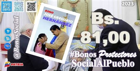 Bonos Protectores Social Al Pueblo On Twitter Actulizaci N De Los