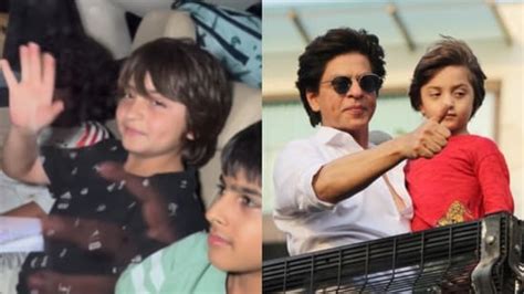 'Like father like son': Internet compares AbRam Khan to Shah Rukh Khan following viral pap ...