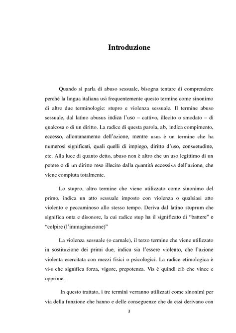 L Abuso Sessuale Il Sex Offender Le Sue Vittime I Trattamenti Tesi Di Laurea Tesionline