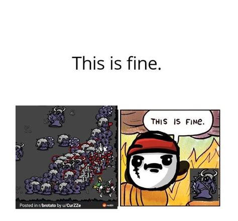 This Is Fine Rbrotato