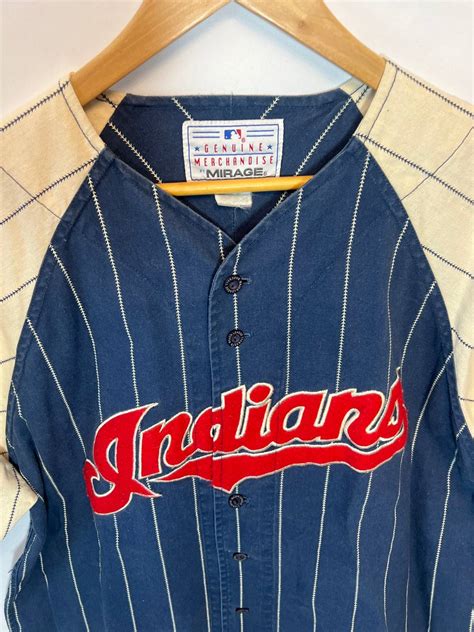 Streetwear Vintage Cleveland Indians Jersey Xl Grailed