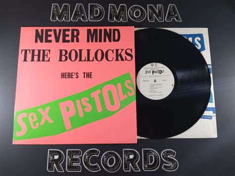 Sex Pistols NM Never Mind The Bollocks Here S The Vinyl Record Lp Album Etsy