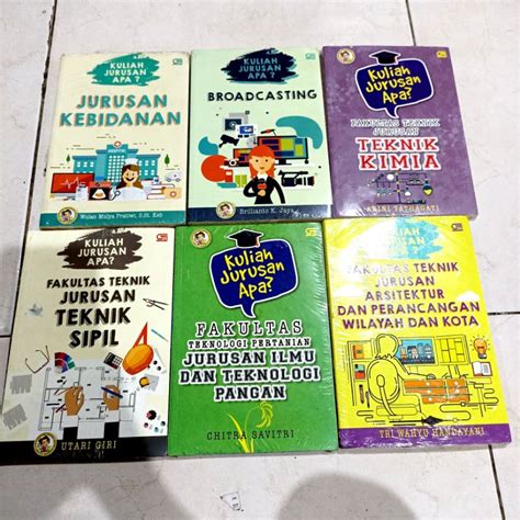 Jual OBRAL BUKU SERI KULIAH JURUSAN APA BROADCASTING KEBIDANAN