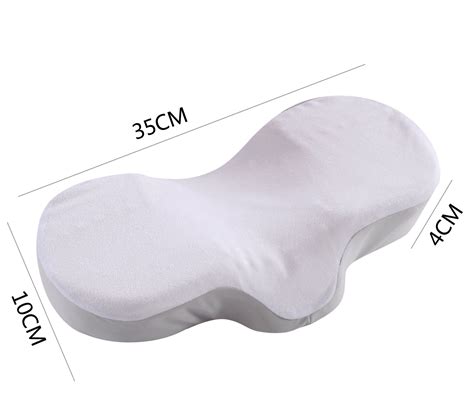 Memory Foam Anti Wrinkle Pillow Ergonomic Curve Im... – Grandado