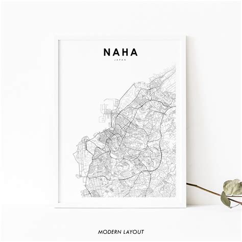 map of naha okinawa japan