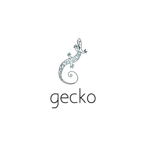 Premium Vector Gecko Logo Graphic Design Concept Editable Gecko