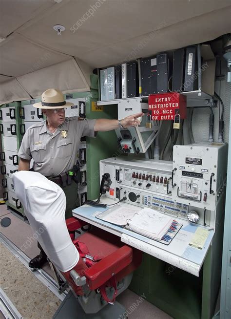 Minuteman missile control room - Stock Image - C022/3315 - Science ...