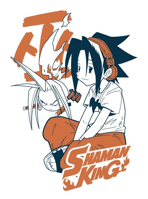 Shaman King Anime Art Print By Walter Medina Ferrada X Small In