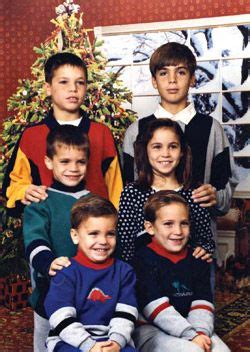 A young Flacco with his siblings family at Christmas. Did you know he ...