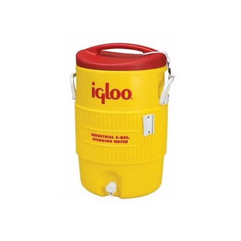 Igloo 5 Gallon Industrial Yellow Water Cooler Equipsupply