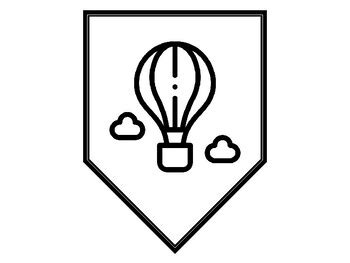 OUR DAILY SCHEDULE Hot Air Balloon Bulletin Board Kit Ready To Print