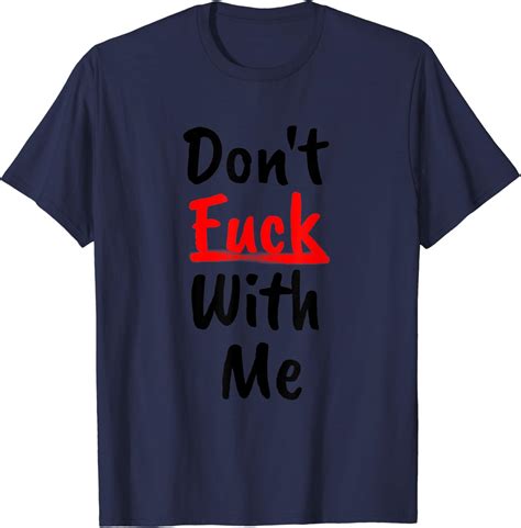 Amazon Don T Fuck With Me I Will Cry Funny Anime Social Meme T Shirt Clothing Shoes