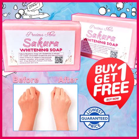 Buy1 Take1 Sakura Trial Pack X4 Whitening Bar Soap COD FDA Approved