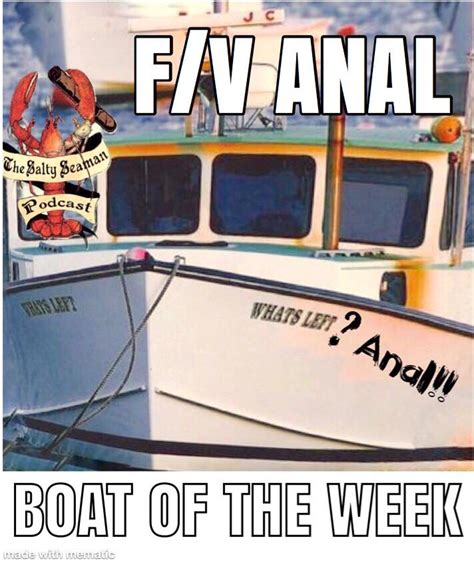 FV Anal Boat Of The Week R Maine