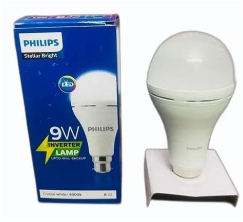 9 W Philips Stellar Bright Rechargeable Led Bulb B22 Cool Daylight At Rs 450piece In Balotra