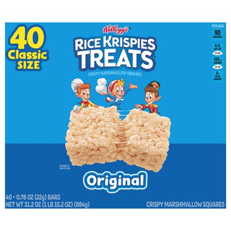 Save On Kelloggs Rice Krispies Treats Original 40 Ct Order Online Delivery Food Lion