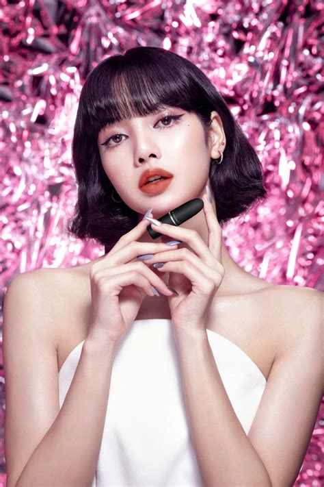 BLACKPINK Lisa for MAC Cosmetics 2020 Holiday | Kpopping