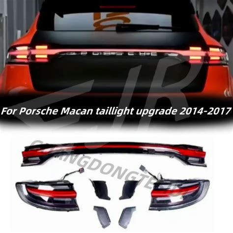 For Porsche Macan Led Through Taillights Assembly Mid Tail