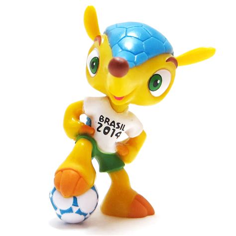 2014 FIFA World Cup official mascot: Fuleco - Sporty Ghost