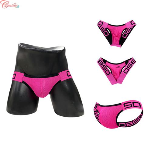 Cuecas Bulge Jockstrap Homem Fio Dental Gay Shopee Brasil