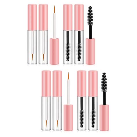 12 Pcs Eyeliner Stick Eyelash Brush Dispenser Bottles Empty Eyeliner