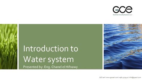 Introduction To Water System Aquaenergy Expo Knowledge Hub