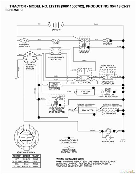 A Guide To The Schematic Of A Craftsman Riding Mower