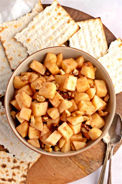 Traditional Charoset Recipe With Apples And Walnuts Insanely Good