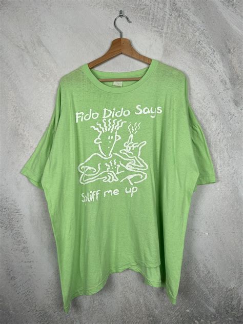 Vintage Vintage Fido Dido 7up 80s Single Stitch Rare Primo Graphic