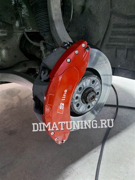 Накладки на суппорта Ауди алюминиевые. Audi Sport, S, S-line, RS ...