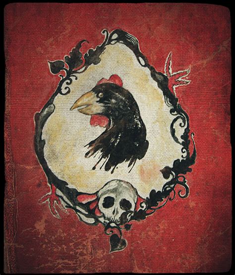 Вот и она, Чёрная курочка.Гримуарная. Никакого ко-ко-ко и чёрной ...