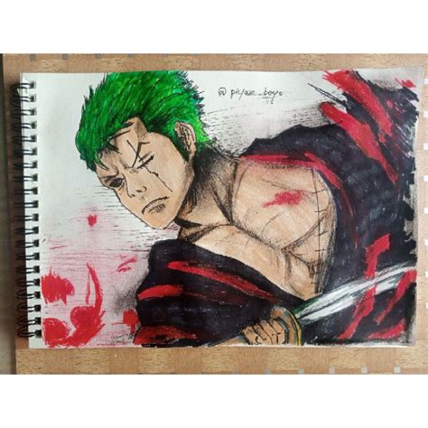 Jual Gambar Anime Manga Jasa Gambar Anime Manga Sketsa Custom Ukuran A3 Shopee Indonesia