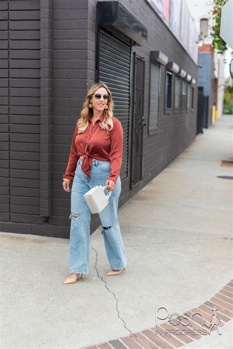 Wide Leg Jeans Outfit