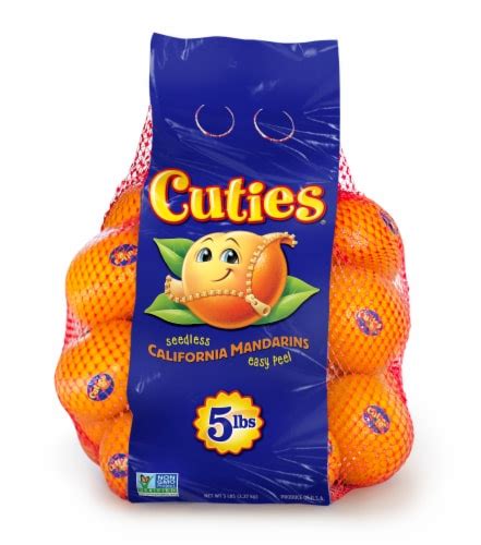 Seedless California Cuties® Mandarin Clementine Oranges in 5lb Bag, 5 ...