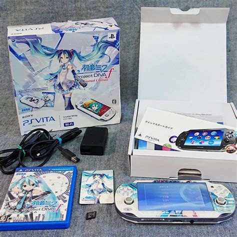 1円 PlayStation Vita 初音 ミク Limited Edition WiFiモデル PCHJ 10002 初音ミク 箱付