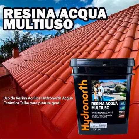 HYDRONORTH ACQUA RESINA CERAMICA TELHA 18 L DOCE LAR TINTAS