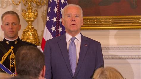 Tearful Joe Biden Awarded Freedom Medal By Obama Bbc News