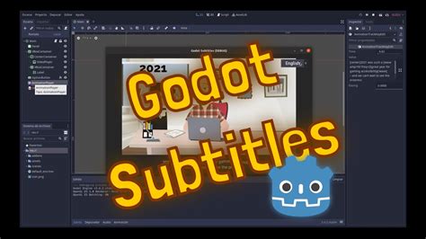 Subtitle Support Sample Project Godot Asset Library