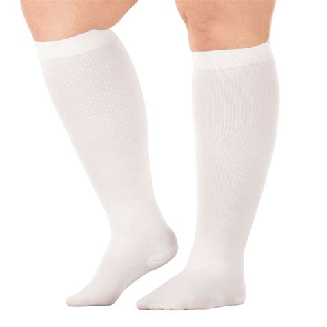 Silver Steps Wide Calf Compression Socks 815 Mmhg Walter Drake