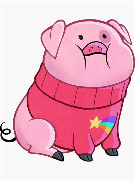 Gravity Falls Waddles Stickerundefined By Shadorama Gravity Falls