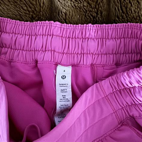 Sonic Pink Hotty Hot Low Rise Lined Short Lululemon Depop