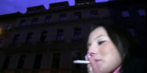 Busty Brunette Babe Flashing Boobs In Dark Alley Tnaflix