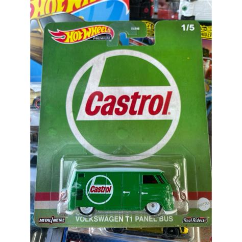 Hot Wheels Volkswagen T Panel Bus Castrol Premium Shopee Malaysia